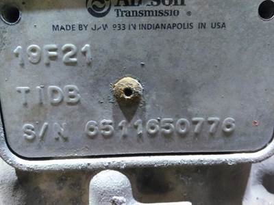 Allison 3000RDS-P Transmission for a Allison 3000RDSP GEN 4-5