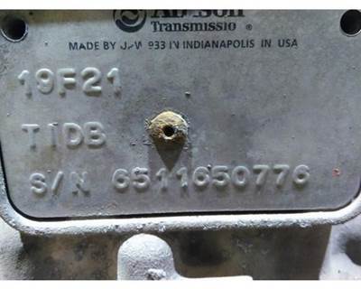 Allison 3000RDS-P Transmission for a Allison 3000RDSP GEN 4-5