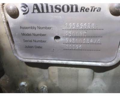 Allison 4500HS GEN 4-5 Transmission