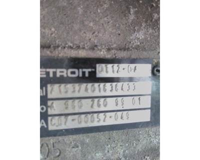 Detroit DT12-DA (1ST GEN DIRECT) Transmission