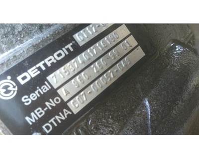 Detroit Transmission for a Detroit DT12-DA (1ST GEN DIRECT)