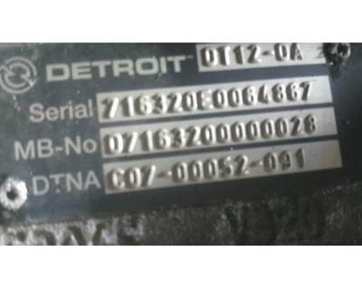 Detroit DT12-DA (2ND GEN DIRECT) Transmission
