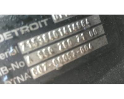 Detroit DT12-DA (2ND GEN DIRECT) Transmission for a Detroit DT12-DA (1ST GEN DIRECT)