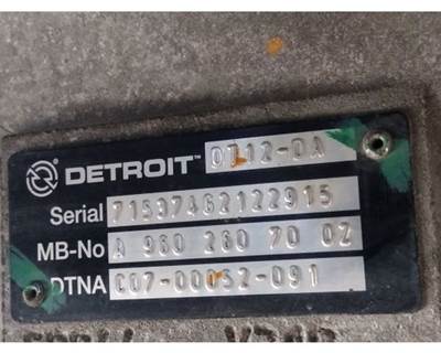 Detroit DT12-DA (2ND GEN DIRECT) Transmission