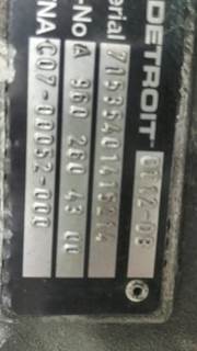 Detroit DT12-DB (1ST GEN DIRECT) Transmission