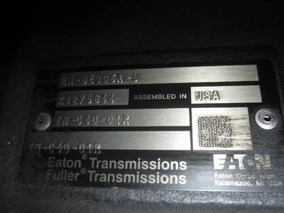 Eaton EH8E306AU Transmission