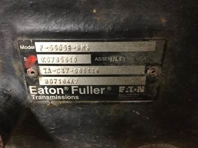 Fuller F5505B-DM3 Transmission