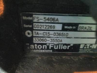 Fuller F6406N ASW Transmission