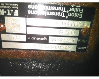 Fuller FAO16810CEA3 Transmission