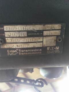 Fuller FAOF14810C Transmission