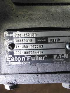 Fuller FRO16210BIC Transmission