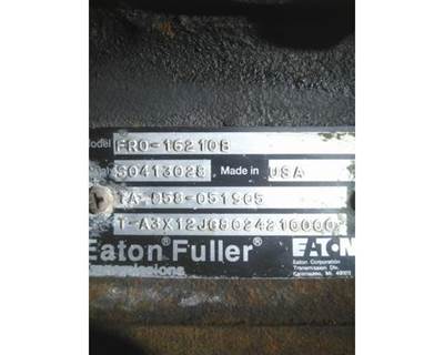Fuller FRO16210BIC Transmission