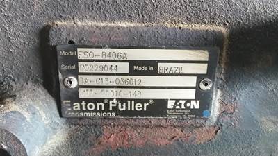 Fuller FSO8406A Transmission