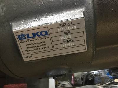 Fuller RT13609A Transmission