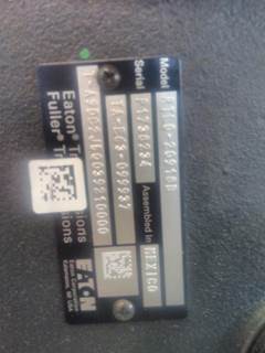 Fuller RTLO20918B Transmission