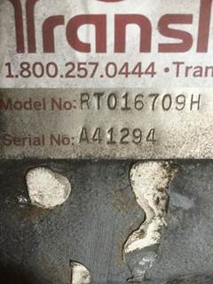 Fuller RTO16709H Transmission