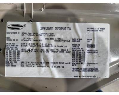 Fuller RTO16910B-DM2 Transmission for a Fuller RTO16910BDM2