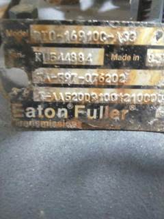 Fuller RTO16910C-AS3 Transmission for a Fuller RTO16910CAS3
