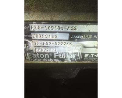 Fuller RTO16910C-AS3 Transmission for a Fuller RTO16910CAS3