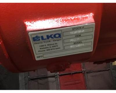 Fuller RTX14609P Transmission
