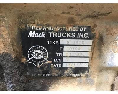 Mack T2070A Transmission