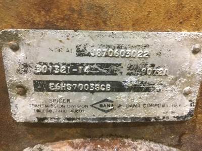 Spicer 9072A Transmission