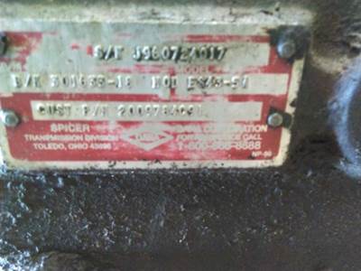 Spicer ES43-5A Transmission