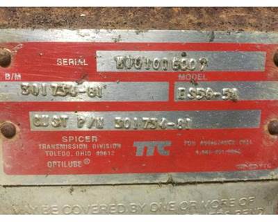 Spicer ES56-5A Transmission