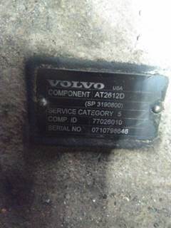 Volvo ATO2612D Transmission
