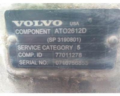 Volvo ATO2612D Transmission