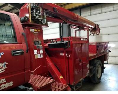 Altec-Carlisle D845-B Crane Flatbed Utility Body 18' Overall 14'4" x 93"