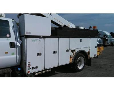 Altec AT40P Boom with Hose Reels, Complete Utility/Service Body and Cabinets