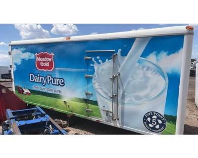 Used 2015 Johnson Reefer Box 21' Long - Milk Delivery