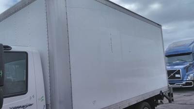 DOOR OPENING: 85"H X 88"W
MINOR SCRATCHES AT TOP LEFT 
SEE PICTURES OF REAR