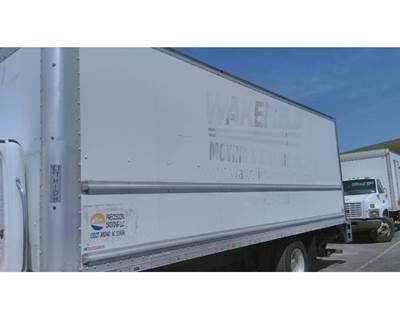 2015 Morgan Wood Floor Fiberglass Roof Truck Body, Rear Door 93"W x 98"H