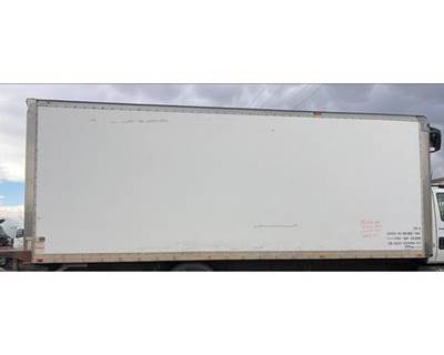 Used 24' Morgan Reefer Box Truck Body, Reefer Severely Damaged