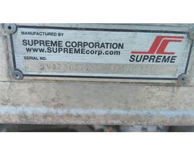 Aluminum Rear Roll Up Door, Serial # SVA26097102