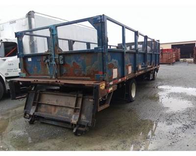 2014 Supreme Corp Steel Flat Bed Truck Body