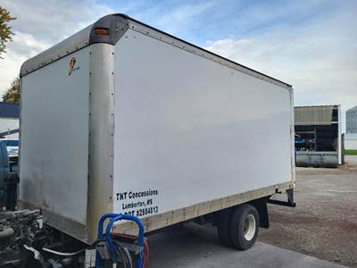 USED UTILIMASTER BOX VAN BODY OFF OF A 2003 CHEVROLET W4500. For Sale ...