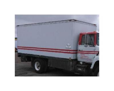 Williams Box Van Truck Body with Rear and Right Side Door
