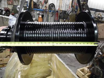new winch assembly TEREX CRANE 