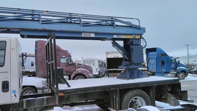 Wilkie MODEL 60 LADDER Truck-Mounted Boom / Crane