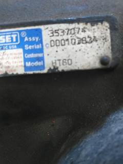 Cummins HT60 Turbocharger / Supercharger