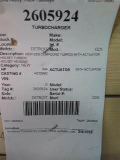 Detroit DD5 Turbocharger / Supercharger
