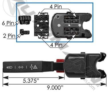 International Paystar 5500i Turn Signal Switch for a International 5500I