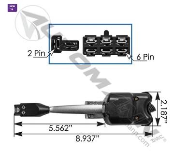 Volvo WIA Turn Signal Switch