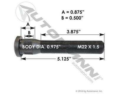 Universal Wheel Stud M22X1.5