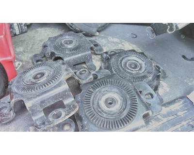 Used 2022 Freightliner Cascadia 126 FlowBelow Aero Wheel Covers Set of 4 with Brackets