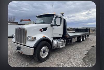 Peterbilt 567 Tandem Axle Car Carrier Truck - Paccar, 380HP, 6 Speed Allison Rds Automatic