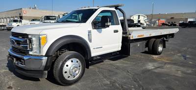 Ford F-550 Single Axle Rollback Tow Truck - 420HP, 6 Speed Automatic